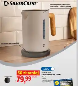 Lidl Czajnik elektryczny SilverCrest oferta