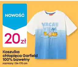 Pepco Koszulka chłopięca Garfield 100% bawełny oferta