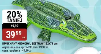 Dmuchany krokodyl Bestway