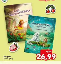 Kaufland Książka Mała Jednorożka z Lasu Życzeń oferta