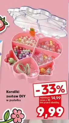 Kaufland Koraliki zestaw DIY w pudełku oferta