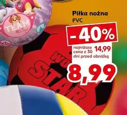 Kaufland Piłka nożna PVC oferta