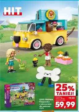 Kaufland Klocki LEGO FRIENDS Furgonetka z akcesoriami dla zwierząt 42678 oferta