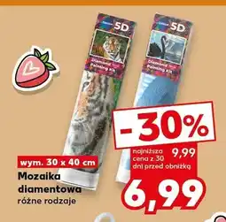 Kaufland Mozaika diamentowa wym. 30x40cm oferta