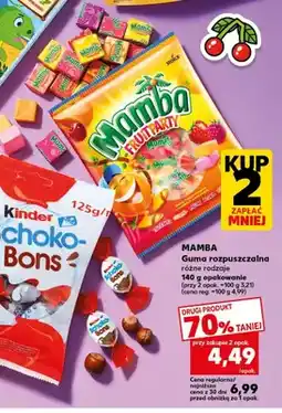 Kaufland Guma rozpuszczalna Mamba Fruit Party oferta