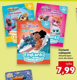 Kaufland Książka Czytanki naklejanki Super Koty oferta