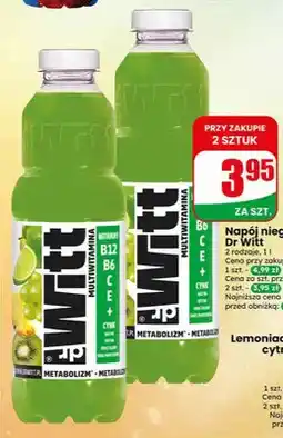 Dino Napój niegazowany Dr Witt Metabolizm oferta