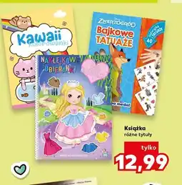 Kaufland Książka Kawaii kolorowanki oferta