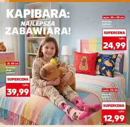 Kaufland Poduszka kapibara wym. 40x40cm oferta