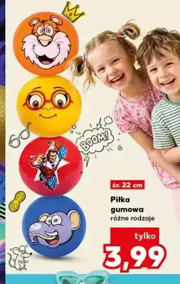 Kaufland Piłka gumowa śr. 22cm oferta