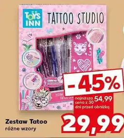 Kaufland Zestaw Tatoo oferta