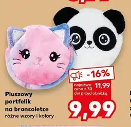 Kaufland Pluszowy portfelik na bransoletce oferta