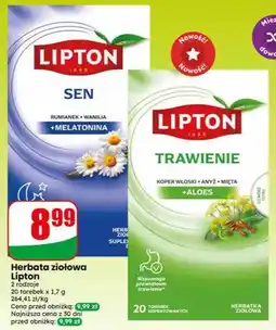 Dino Herbata ziołowa Lipton Sen oferta