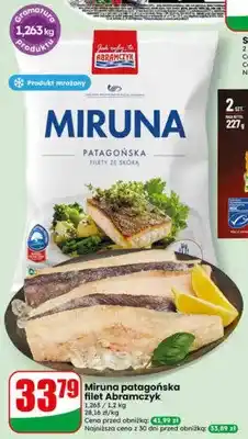 Dino Miruna patagońska filety ze skórą Abramczyk oferta