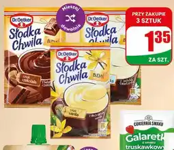Dino Budyń Słodka Chwila smak czekolada 43-45g Dr.Oetker oferta