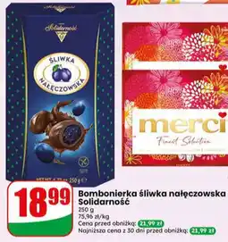 Dino Bombonierka śliwka nałęczowska Solidarność oferta