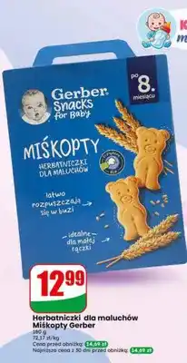 Dino Herbatniczki dla maluchów Miśkopty Gerber oferta