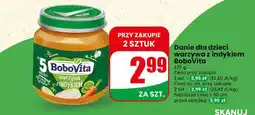 Dino Danie dla dzieci warzywa z indykiem BoboVita oferta