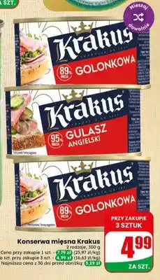 Dino Konserwa mięsna Krakus Golonkowa oferta