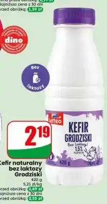 Dino Kefir naturalny bez laktozy Grodziski oferta