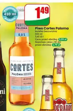 Dino Piwo bezalkoholowe Cortes Paloma 0,0% oferta