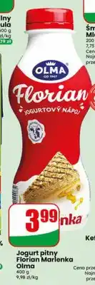 Dino Jogurt pitny Florian Marlenka Olma oferta