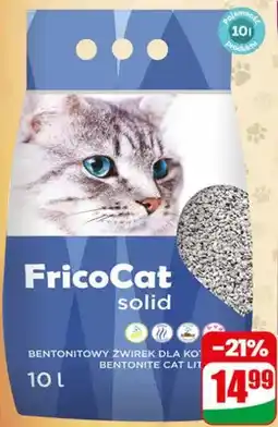 Dino Żwirek dla kota bentonitowy FricoCat Solid oferta