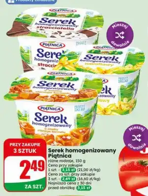 Dino Serek homogenizowany Piątnica stracciatella oferta