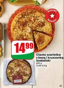 Dino Ciasto szarlotka z bezą i kruszonką Szabelski oferta