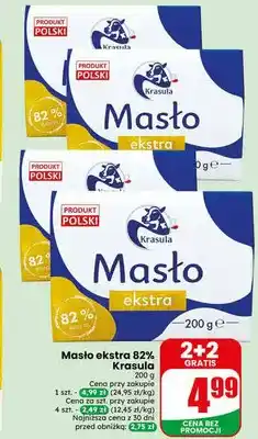 Dino Masło ekstra 82% Krasula oferta