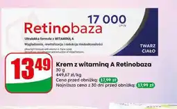 Dino Krem z witaminą A Retinobaza oferta