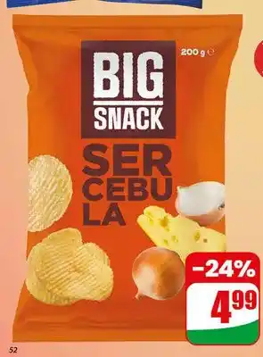 Dino Chipsy ser cebula Big Snack oferta