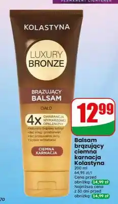 Dino Balsam brązujący ciemna karnacja Kolastyna Luxury Bronze oferta