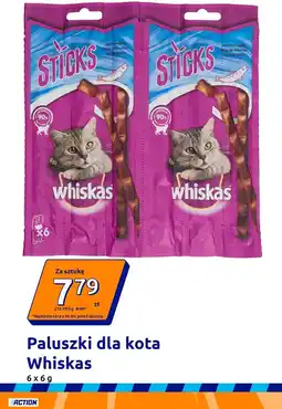 Action Paluszki dla kota Whiskas oferta