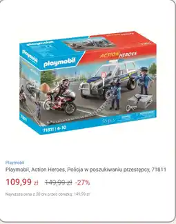Smyk Playmobil, Action Heroes, Policja w poszukiwaniu przestępcy, 71811 oferta