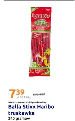 Action Balla Stixx Haribo truskawka 240 gramów oferta