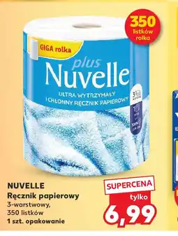 Kaufland Nuvelle Ręcznik papierowy 3-warstwowy, 350 listków 1 szt. opakowanie oferta