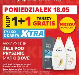 Kaufland WSZYSTKIE ŻELE POD PRYSZNIC MARKI DOVE oferta