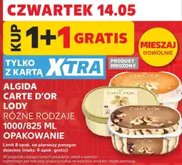 Kaufland LODY RÓŻNE RODZAJE 1000/825 ML OPAKOWANIE oferta