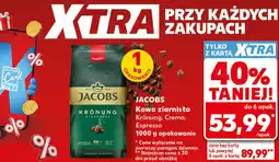 Kaufland JACOBS Kawa ziarnista Krönung, Crema, Espresso 1000 g opakowanie oferta
