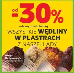 Kaufland WSZYSTKIE WĘDLINY W PLASTRACH Z NASZEJ LADY oferta