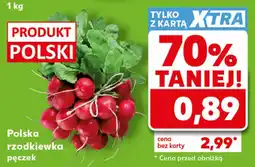 Kaufland Polska rzodkiewka pęczek oferta