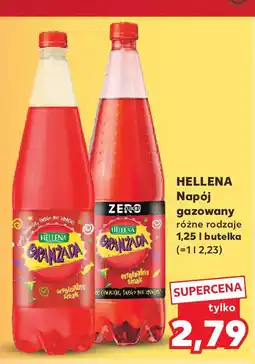 Kaufland Hellena Napój gazowany różne rodzaje 1,25 l butelka oferta