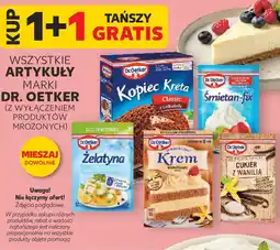 Kaufland WSZYSTKIE ARTYKUŁY MARKI DR. OETKER (Z WYŁĄCZENIEM PRODUKTÓW MROŻONYCH) oferta
