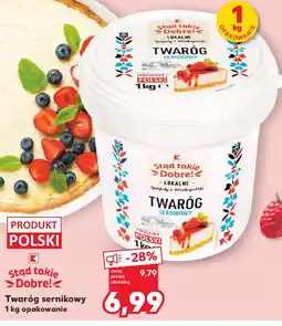 Kaufland Stąd takie Dobre! Twaróg sernikowy 1 kg opakowanie oferta