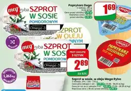 Dino Szprot w sosie, w oleju Mega Ryba oferta