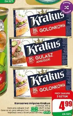 Dino Konserwa mięsna Krakus oferta