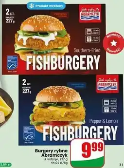 Dino Burgery rybne Abramczyk oferta