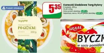 Dino Koreczki śledziowe Targ Rybny oferta