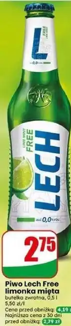 Dino Piwo Lech Free limonka mięta oferta